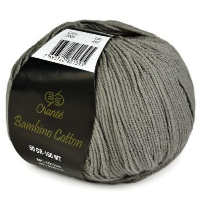 Пряжа Chante Bambino cotton (2005); Состав: 60% Хлопок, 40% Акрил; 50 г / 160 м